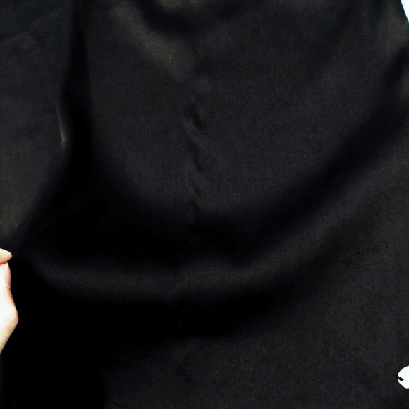 SOLD!! Guess | Sexy Silk Black Tank With Lace Trim - Picture 6 of 8